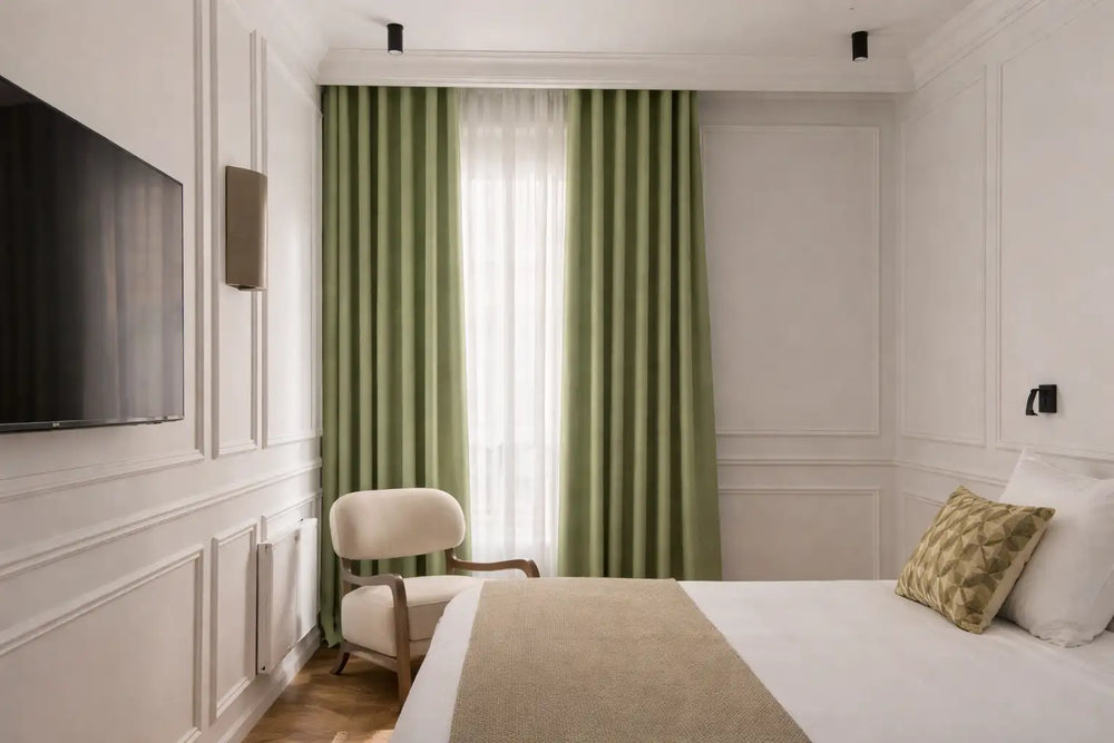 Rideau phonique 3-en-1 - Vert
