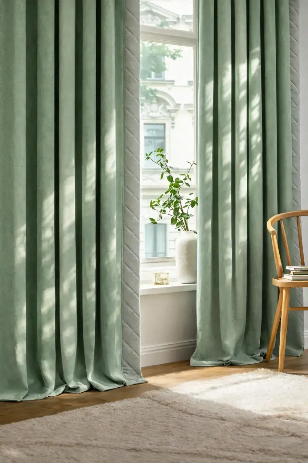 Rideau phonique 3-en-1 - Vert