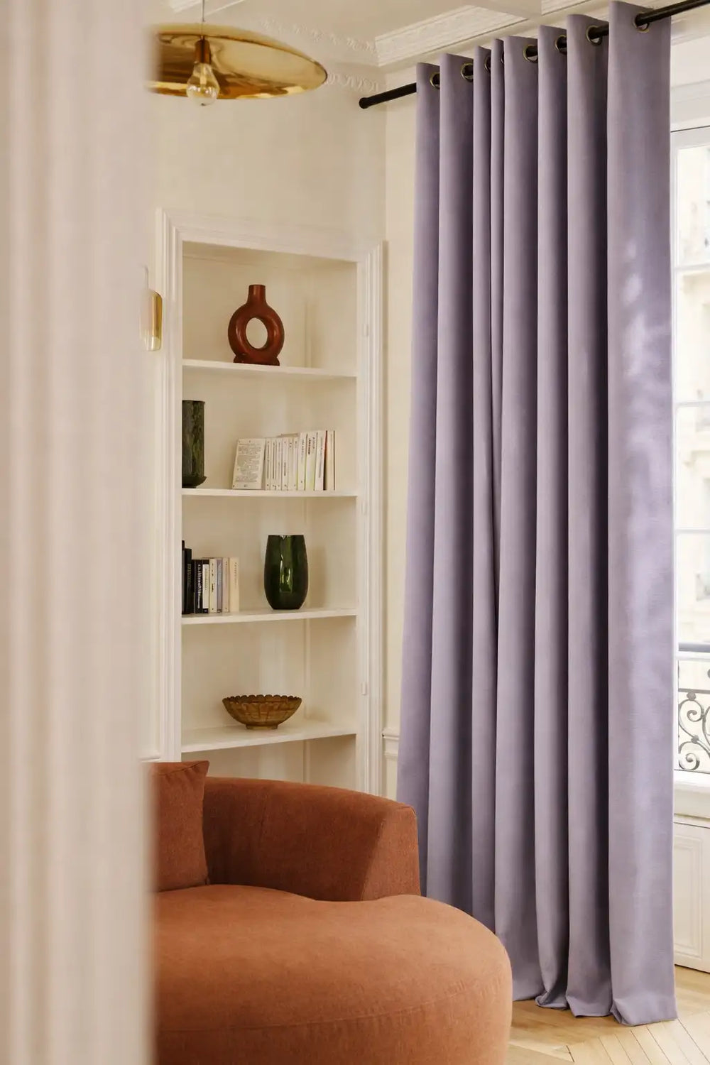 Rideau phonique 3-en-1 - Violet